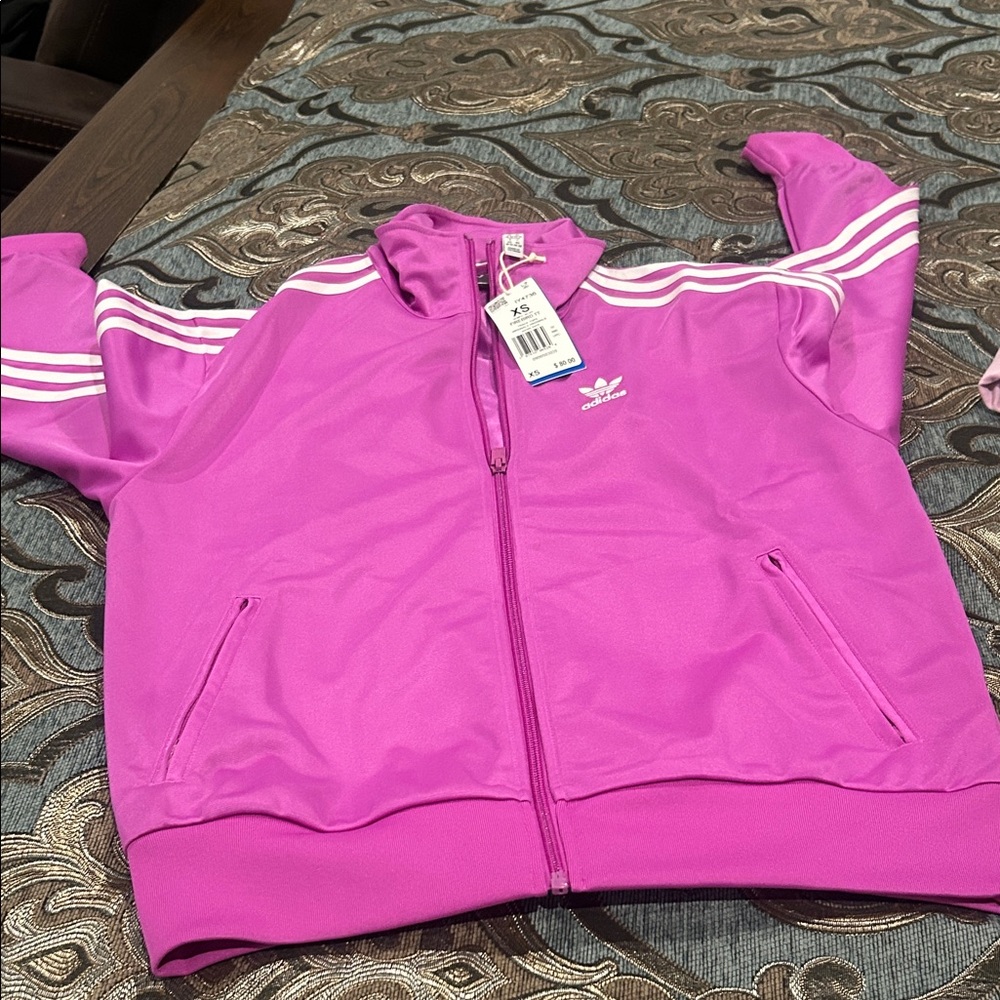 Adidas women’s Vibrant Purple Jacket